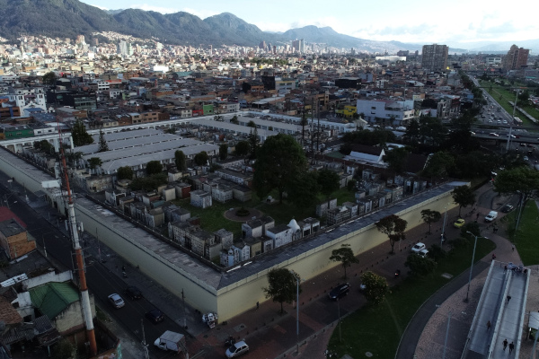 Panorámica Cementerio del Norte