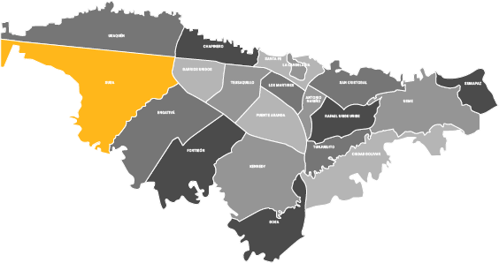 Mapa Asociaciones de Recicladores de Oficio Localidad Suba