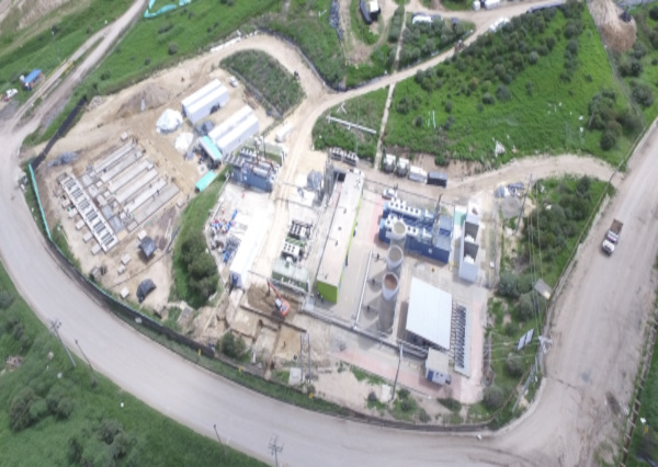 Acceso BIOGÁS: Panorámica planta tratamiento y aprovechamiento de Biogás.