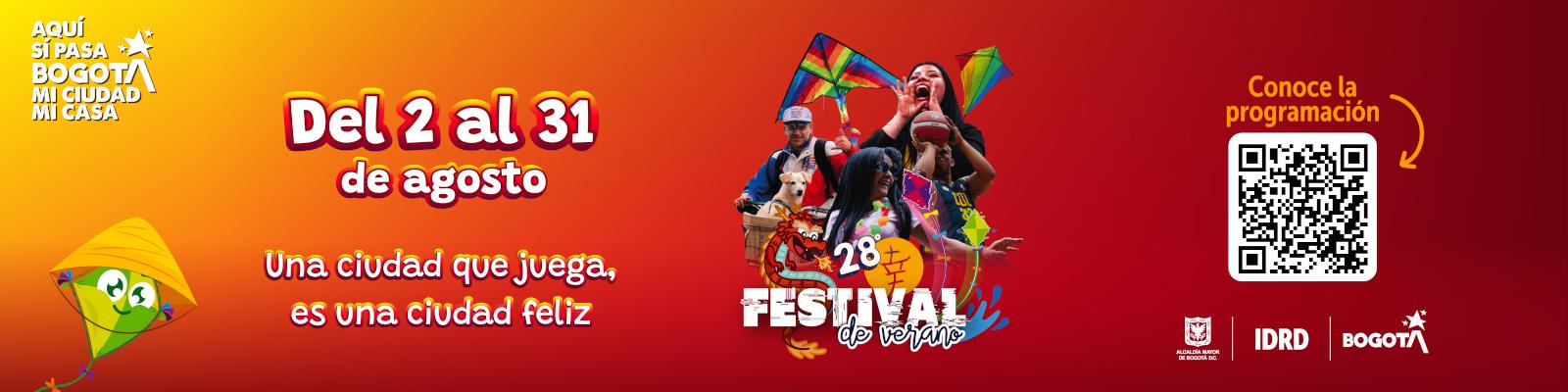 Banner Festival de verano 2025 