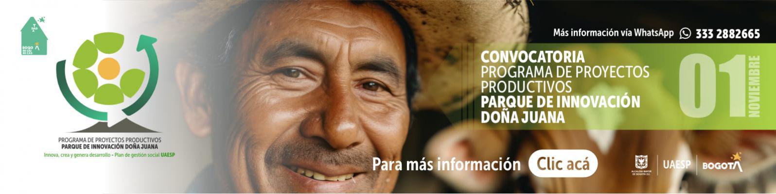 Programa de proyectos productivos
